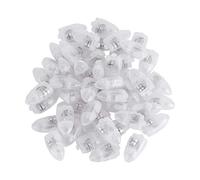 Tiiyee 50pcs Mini LED Lights for Crafts, Tiny Small Battery Operated Waterproof Fairy Lights with On Off Switch for Indoor Outdoor Paper Lantern Balloon Wedding Party Christmas Home Decor White Light
