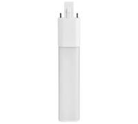 Tiiyee 6W G23 2-Pin Horizontal Compact LED Tube Bulb, 6000K Cool White | Recessed Ceiling Fixture 28 High Brightness LEDs, ABS Heat Dissipation, Ballast Compatible for Table Lamp Wall Sconce Kitchen