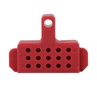 Tiiyee Bleed Block for Hydraulic Disc Brakes, MTB Plastic Brake Spacer Piston Insert Tool to Fix Pistons, Lightweight Brake Bleeding Repair Tool Spare Part for Mountain Bike Road Bicycle Maintenance