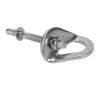 Tiiyee Climbing Anchor Bolt Set, 25KN Hooks Set Heavy Duty Stainless Steel Hangers and Expansion Screw Outdoor Piton Nail Plates Climb Safe Fixed Point for Fire Ladder Hiking Camping