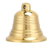 Tiiyee Feng Shui Copper Bell, Aeolian Good Luck Protection Bell Metal Antique Heavy Duty Old Brass Wealth Safe Peace Lucky Ornament Buddhist Tea Dinner Tone Alarm Delicate Temple Prayer