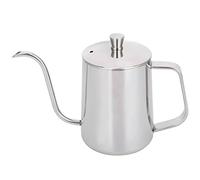 Tiiyee Gooseneck Pour Over Coffee Kettle, Hand Drip Pot with Long Narrow Spout Stainless Steel Stovetop Tea Infusers Precision Flow Camping Pots Anti Scald Handle for Travel Outdoor Maker 600ml