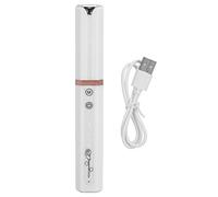 Tiiyee Heated Eyelash Curler, Professional USB Rechargeable Heat Lifter Curlers Comb Portable Eyelashes Curling Tools Electric Quick Heated with 3 Temperature Settings for Women Makeup Long Lasting