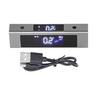 Tiiyee Laser Protractor Digital Inclinometer, Inclinometer Angle Measure Ruler with LED Screen Multifunctional Device Finder for Directional Multifunction Fast Precise and Professional Results