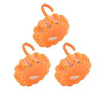 Tiiyee Led Road Emergency Light, Usb C Rechargeable Traffic Warning Light 3 in 1 Charging Piece Large Capacity Lithium Battery 9 Large Modes Magnetic Base for Vehicles Workshop