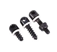 Tiiyee Sling Swivel Stud Kit, Screw-in Quick Detach Adapter Base with Wood Screws for Rifle Shotgun Air Gun, Replacement Metal Swivel Stud for Wood Stock Hunting Shooting Sports Equipment Mounting