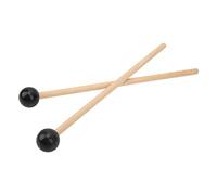 Tiiyee Tongue Drum Mallets, Kids Drum Sticks Soft Rubber Head Percussion Stick Wood Xylophone Sticks Hammer Small Musical Mallet for Playing Glockenspiel Marimbas Woodblock Instruments for Adult L