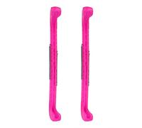 Tiiyee Top Notch Hard Skate Guards, Colorful Scented Designs Supergard Ice Skating Deluxe Figure Blade Covers Equipment with Adjustable Buckle Can Be Trimmed To Fit Versatile Protectors(Plum red)