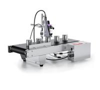 TIJ228 Inkjet Coding Machine with Mini Conveyor Belt, 2-12.7mm Industrial Online Inkjet Printer with 42ml Quick Drying Original Ink for Expiration Dates, Batch Numbers, Barcodes