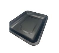 TIJAR® Roasting Pan, Large 39cm Roasting Tray, Deep Dish, Double Coated Non Stick, Long Lasting, Turkey Chicken Roaster, Made in UK (Roaster, 39cm)