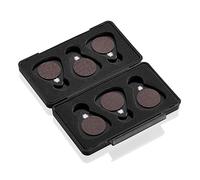 TIK PIK 6-Pack Guitar Picks for Acoustic & Bass Guitars | As Seen On Shark Tank | Black Thin Gauge