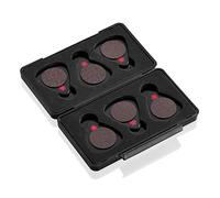 TIK PIK 6-Pack Guitar Picks for Acoustic & Bass Guitars | The Pick That Sticks | Black Medium Gauge