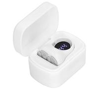 TIK Tok Bluetooth Remote Control Ring, Rechargeable Page Turner Tiktok Scroll Control, Camera Shutter Hands Free (White)