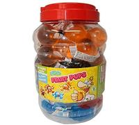 TIK Tok Challenge Crazy Candy Factory Fruit Pops Jelly Jellies Viral Candy Sweets 44 Pack of Fruit Pops 35ml