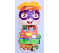 TIK TOK Challenge Jelly Fruits,JAR of 55 Fruity Jellies Fruit Pops Jelly TIK Tok Challenge Candy Sweet 1. 3 kilograms,55 Jelly Fruits