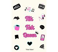 Tik Tok Queen Journal - Blank Lined Small Journal: Perfect for to-do lists, doodles, genius ideas and all your last minute plans.