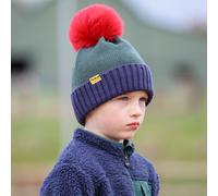 Tikaboo Kids Bobble Hat - Shires - Green Print - Size: Age 2