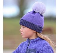Tikaboo Kids Bobble Hat - Shires - Pink Print - Size: Age 5