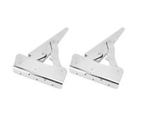 TIKATARER 1 Pair Hinge, RV Hinge, Foldable Anti Pinch Marine Heavy Duty Long for Boat Benches, Marine Sofas, Boat Yacht Hardware