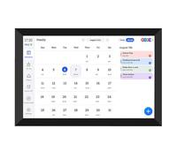 TIKATARER 10.1 Inch Smart Digital Calendar Planner & Chore Chart, HD 1280x800 Resolution IPS Touchscreen Smart Calendar Digital Picture Frame for Family Office Managing Chores