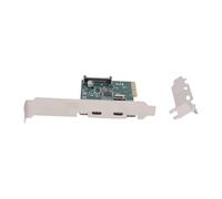 TIKATARER 10Gbps PCIe USB 3.1 Gen 2 Expansion Card, 2 Port Type C Hub Adapter for Desktop PC Workstation Data Transfer High Speed File Backup
