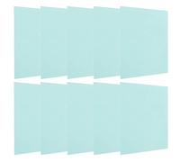 TIKATARER 10Pcs 138x122mm Welding Helmet Lens, Transparent Protective Plate, Spare Replacement Lens with Polycarbonate, Ideal for Auto Darkening Welding Hood Accessories