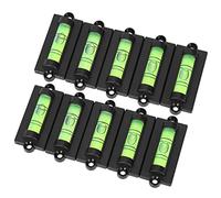 TIKATARER 10PCS Bracket Level, Adjustable Camera Tripod Level, Prevent Rust and with Universal Bubble, for Woodworking Measuring Implement Furniture Place Office