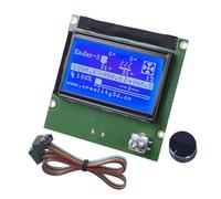 TIKATARER 12864 LCD Screen, 3D Printer Control Board Display, Printer Display with Compatible Design, Ideal for Ender3 3s 3x Pro &