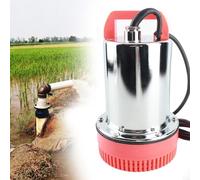TIKATARER 12V Submersible for Irrigation and Garden, 25m Lift, | Copper Motor Deep Well Pump, 8 m³/h, 12V DC Water Transfer Unit for Farms and Car Wash