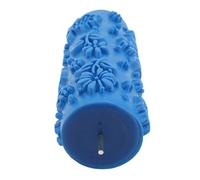 TIKATARER 15cm Rubber Pattern Paint Roller, Reusable Decorative Art Texture Roller, Wall Door with Quick Application, Ideal for Cabinet & Furniture Painting (Rubber 2)