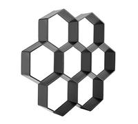 TIKATARER 1Pc Concrete Path Maker Mold, Garden Stepping Stone Cement Paving Mould, Unique Design Paving Tool with Geometric Pattern, Ideal for Patio, Driveway, Yard & Garden Decoration