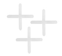 TIKATARER 2500Pcs Ceramic Tile Spacers, Wide Tile Levelers, Tiles Positioning Clips with 1mm/1.5mm Spacing, Ideal for Wall & Floor Tiling (1MM)