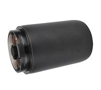TIKATARER 280ml Vacuum Flask for Home Office Travel, 232g (Black) | Dual Drinking Ports, 316 Stainless Steel, Insulated Coffee Cup for Camping Hiking, 3.0 x 3.0 x 4.9 Inches