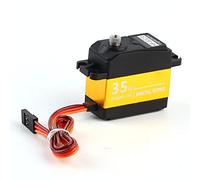 TIKATARER 35KG Digital Servo, Full Waterproof Metal Gear Servo, High Speed Responsive with Enhanced Control, Ideal for 1:8 1:10 Scale Remote Control Car Boat Truck Crawler