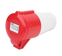 TIKATARER 5 Pin Industrial Connector, PA66 Insulating Shell Plug, High Voltage Industrial Connector with Lock & Rubber Seal, Ideal for Industry, Airport & Railway, 380-415V 32A