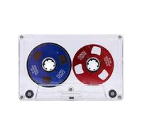 TIKATARER 50 Minute Audio Cassette Tape, Type I Normal Bias Sound Recording Tape with Moving Reel Components, for Musicians and Bands to Record Original Tracks