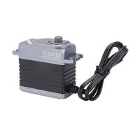 TIKATARER 55KG Brushless Servo, Magnetic Encoder High Torsion Servo, Digital with 25T Horn, Ideal for 1/12 1/10 RC Cars
