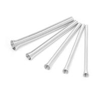TIKATARER 5Pcs 21cm Super Elastic Steel Spring Tube Bender, PVC Electrical Wire Bending Pipe for Curved Copper Aluminum Tubes