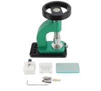 TIKATARER 6175A Screw Type Watch Back Cover Press with Different Types Heads, Back Case Strap Remove Watch Repair Tool with Non Slip Base & Storage Box for Watchmaker Repairing