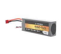 TIKATARER 7.4V Lipo Battery, 2S 50C 5200mAh Hard Cases RC Lithium Battery, Lightweight Hard Cases for 1/8 and 1/10 RC Cars and Trucks, Ideal for Hobby Remote App Controlled Vehicles