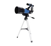 TIKATARER 70mm Aperture 300mm Portable Refractor Telescope, 15 150X Magnification Fully Multi Coated Astronomical Telescope Kit, with Phone Adapter Tripod Moon for Adults Kids Beginners