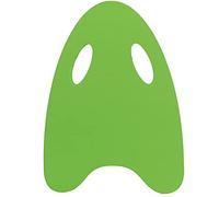 TIKATARER A Shape EVA Swimming Float Board, Quick Dry Waterproof Float Board, Training with Handle, Ideal for Kids Beginners Strengthen Leg & Fix Arm (Green)