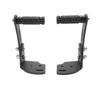 TIKATARER Adjustable Highway Footpegs, Alloy Steel Foot Pedal Bracket Clamp, Highway Pegs Replacement with Durable Design, Ideal for F3 2015-2025