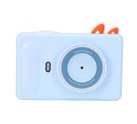 TIKATARER AI Kids Camera, Interactive Learning Toy, Drawing Educational Toy with 8MP HD Touchscreen & Storage Bag Lanyard, Ideal for Kids Ages 3-12, Snap & Learn to Identify Objects (Light Blue)