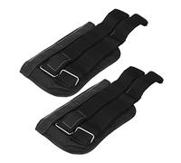 TIKATARER Ankle Weights, 1 Pair 1-6kg Adjustable Tight Wrist Weight Sandbags Ankle Wrist Thick Oxford Fabric + PU Leather Weighted for Men Women