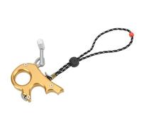 TIKATARER Archery Thumb Release for Compound Bow Hunters (Gold)