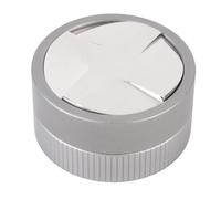 TIKATARER Auto Adjusting Coffee Tamper Distributor, 304 Stainless Steel Tool with Tamping for Consistent Espresso Extraction (Home & Cafe Use) (58mm)