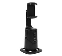 TIKATARER Auto Face Tracking Phone Holder, 360 Rotation AI Tracking Phone Camera Mount, Control Mount with Remote, No App Required, Ideal for Live Streaming & Video Recording