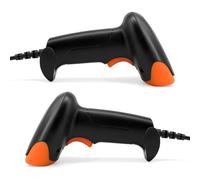TIKATARER Barcode Scanner, 2D Qr Code Scanner with USB Interface for Supermarket Cashier Mobile Payment Warehouse Inventory (USB Connect)