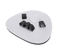 TIKATARER Baseball Training Glove, Thickened EVA Foam Fielding Trainer, Finger Board Structure Glove with Practice Design, Ideal for Baseball Softball Games & Daily Exercises (Black Gray)